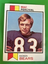 1973 Topps Base Set #512 Mac Percival