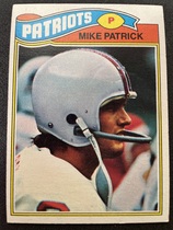 1977 Topps Base Set #313 Mike Patrick