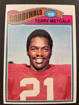 1977 Topps Base Set #345 Terry Metcalf