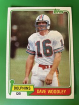 1981 Topps Base Set #174 Dave Woodley