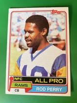 1981 Topps Base Set #340 Rod Perry