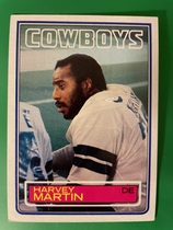 1983 Topps Base Set #50 Harvey Martin