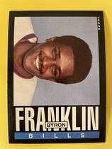 1985 Topps Base Set #202 Byron Franklin