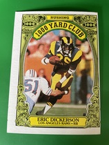 1986 Topps 1000 Yard Club #10 Eric Dickerson