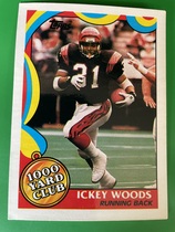 1989 Topps 1000 Yard Club #19 Ickey Woods