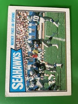 1987 Topps Base Set #172 Seattle Seahawks