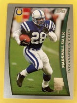 1998 Topps Season Opener #142 Marshall Faulk