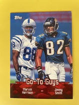 2000 Topps Combos #TC4 Marvin Harrison|Jimmy Smith