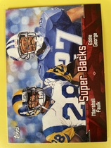 2000 Topps Combos #TC8 Marshall Faulk|Eddie George