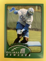 2002 Topps Base Set #361 Kalimba Edwards
