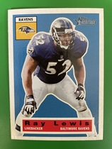2001 Topps Heritage #1 Ray Lewis