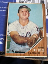 1962 Topps Base Set #548 Bobby Del Greco
