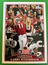 2009 Topps Kickoff #1 Larry Fitzgerald