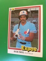 1981 Donruss Base Set #545 Bob Pate