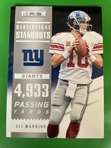 2012 Panini Rookies and Stars Statistical Standouts #4 Eli Manning