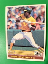 1984 Donruss Base Set #101 Dwayne Murphy