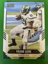 2021 Score Base Set #46 Frank Gore