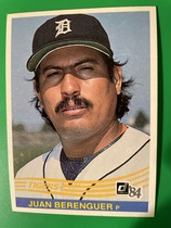 1984 Donruss Base Set #125 Juan Berenguer