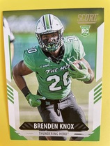 2021 Score Base Set #366 Brenden Knox