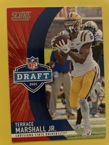 2021 Score NFL Draft #D14 Terrace Marshall Jr.
