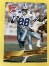 1993 Wild Card Base Set #83 Michael Irvin