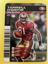 2001 NFL Showdown 1st Edition #376 Terrell Owens