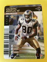 2001 NFL Showdown 1st Edition #400 Isaac Bruce