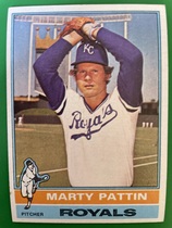 1976 Topps Base Set #492 Marty Pattin
