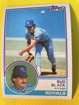 1983 Topps Base Set #238 Bud Black