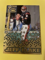 1995 Pacific Triple Folders Rookies and Stars Gold #5 Jeff Blake