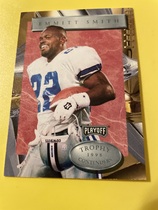 1996 Playoff Trophy Contenders #4 Emmitt Smith