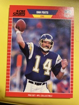 1989 Pro Set Announcers #14 Dan Fouts