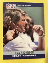 1990 Pro Set Base Set #85 Jimmy Johnson