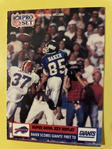 1991 Pro Set Base Set #49 Stephen Baker