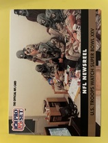 1991 Pro Set Base Set #351 U.S. Troops in