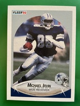 1990 Fleer Base Set #389 Michael Irvin