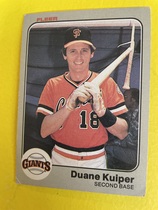 1983 Fleer Base Set #263 Duane Kuiper