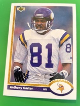 1991 Upper Deck Base Set #236 Anthony Carter