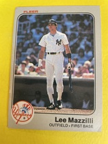 1983 Fleer Base Set #387 Lee Mazzilli