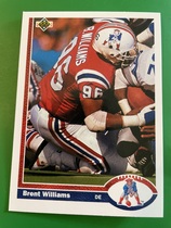 1991 Upper Deck Base Set #268 Brent Williams