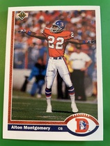 1991 Upper Deck Base Set #311 Alton Montgomery