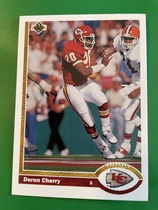1991 Upper Deck Base Set #374 Deron Cherry