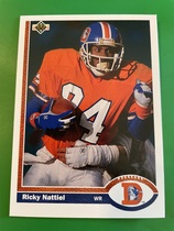 1991 Upper Deck Base Set #384 Ricky Nattiel