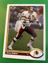 1991 Upper Deck Base Set #417 Alvin Walton