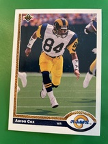 1991 Upper Deck Base Set #541 Aaron Cox