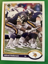 1991 Upper Deck Base Set #666 Alfred Anderson