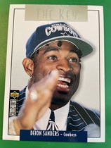 1995 Upper Deck Collectors Choice Update Silver #U72 Deion Sanders