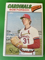1977 Topps Base Set #381 Bob Forsch