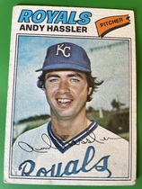 1977 Topps Base Set #602 Andy Hassler