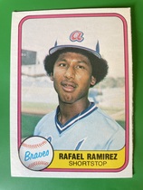 1981 Fleer Base Set #266 Rafael Ramirez